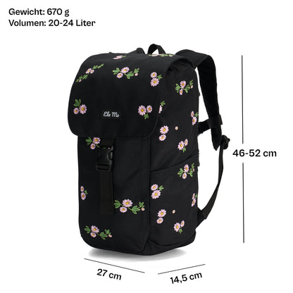 Ela Mo™ Everywhere Daypack | Embroidery Edition Upsy Daisy