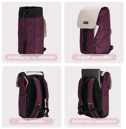 Ela Mo™ Everywhere Daypack | Grape