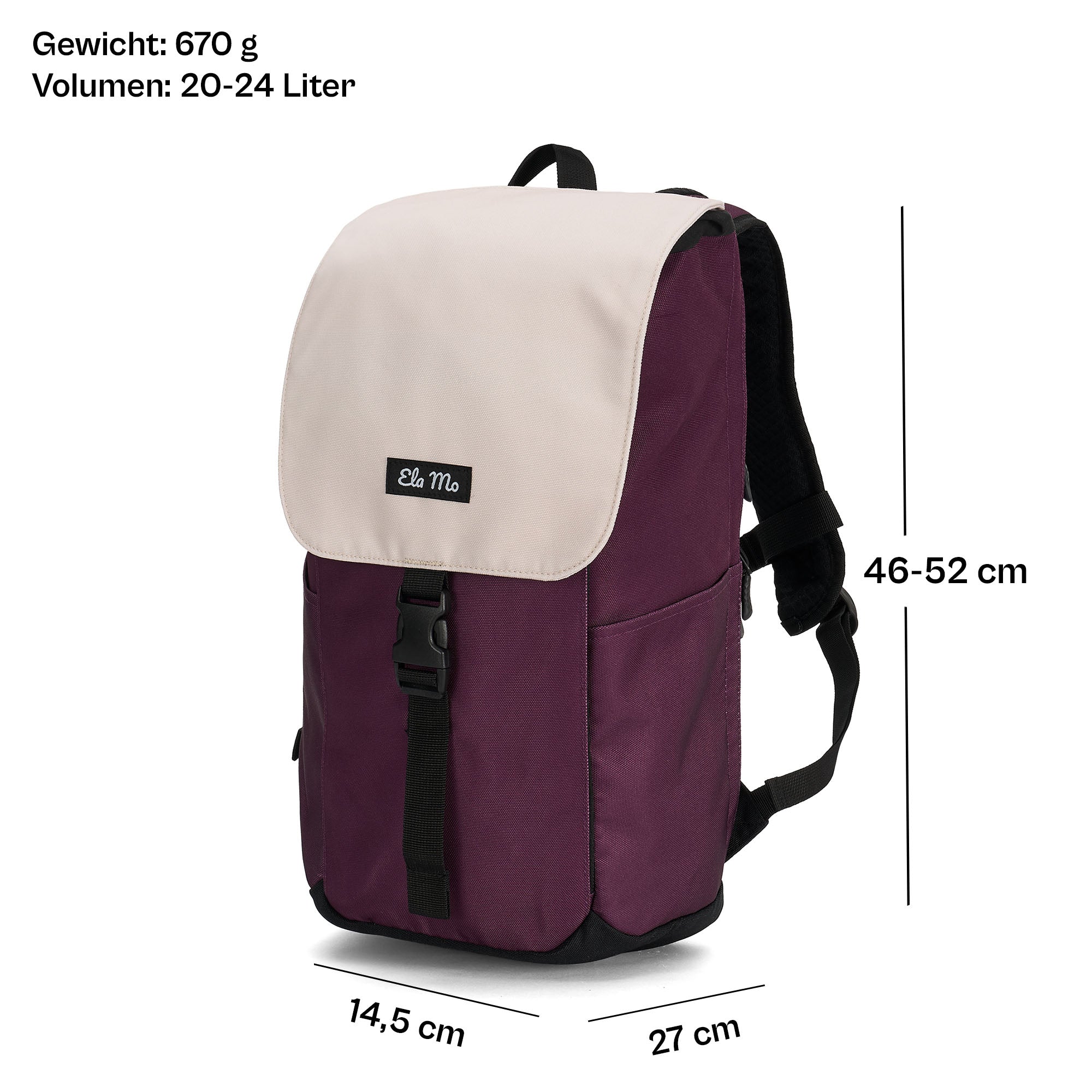 Ela Mo™ Everywhere Daypack | Grape