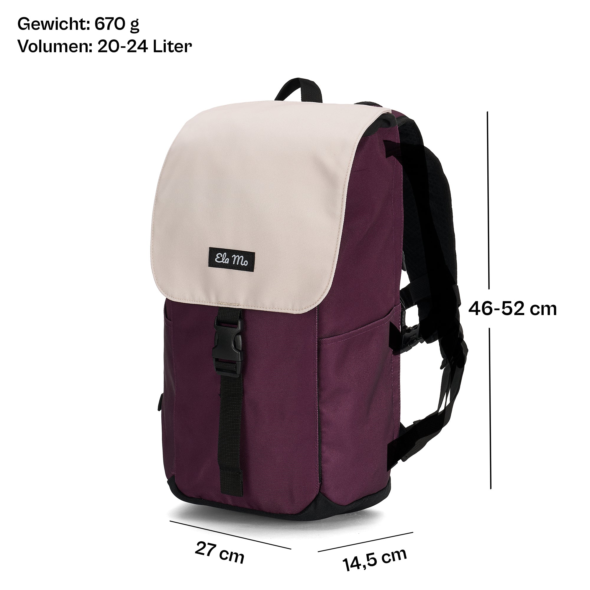 Ela Mo™ Everywhere Daypack | Grape