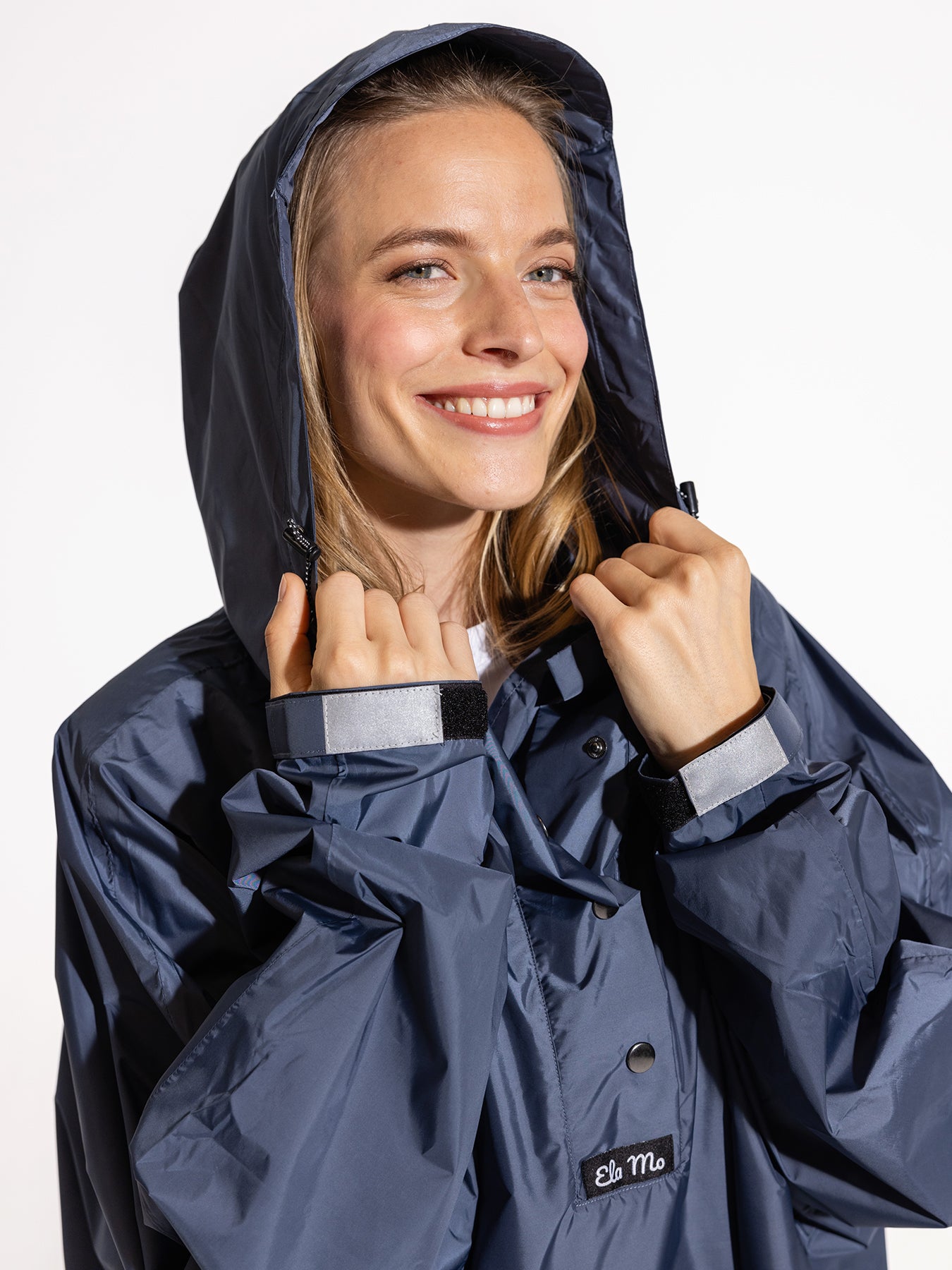 Ela Mo™ Regenponcho | Navy