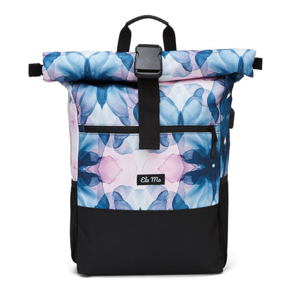 Ela Mo™ Rolltop Rucksack | Aqua