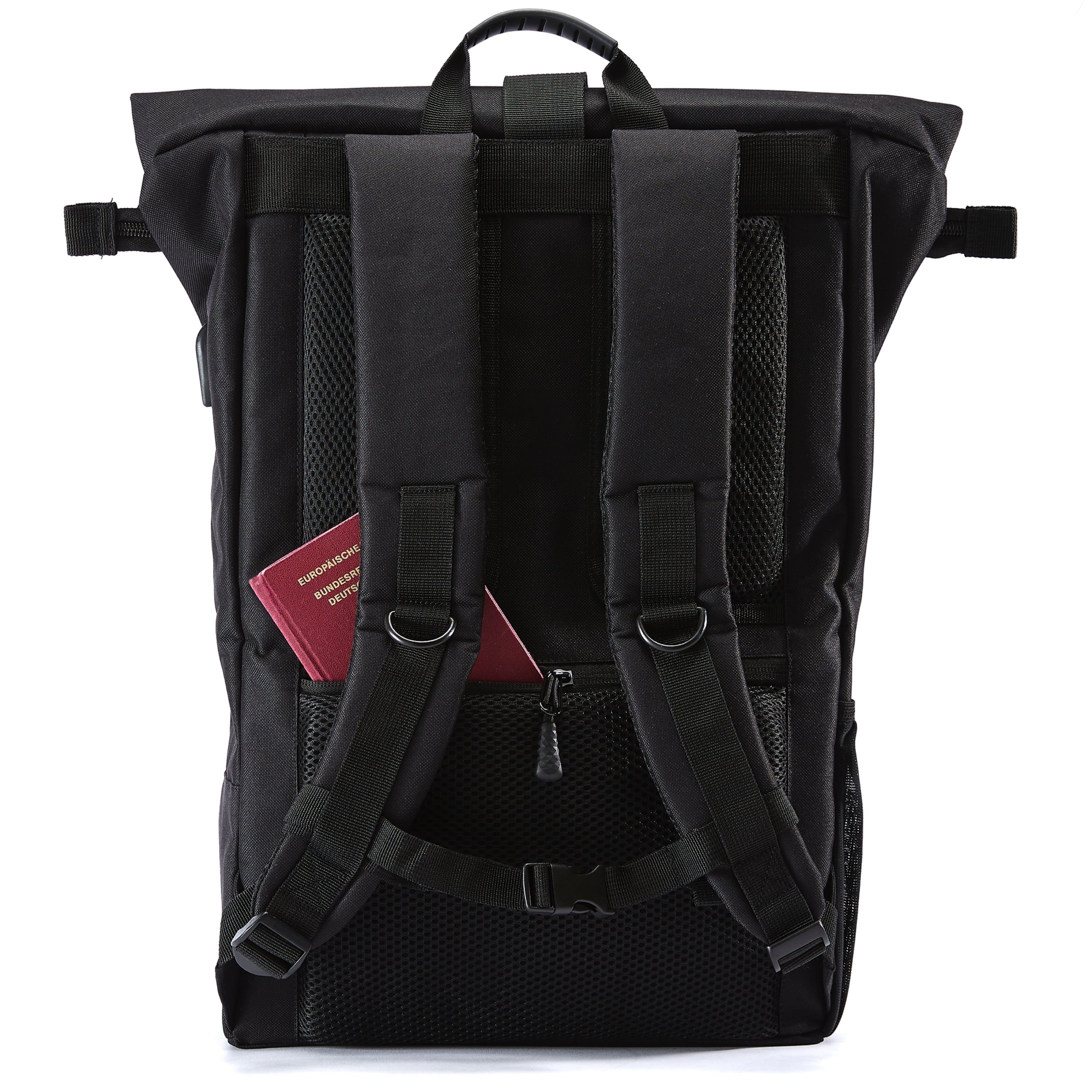 Ela Mo™ Rolltop Rucksack | Beauty in Darkness