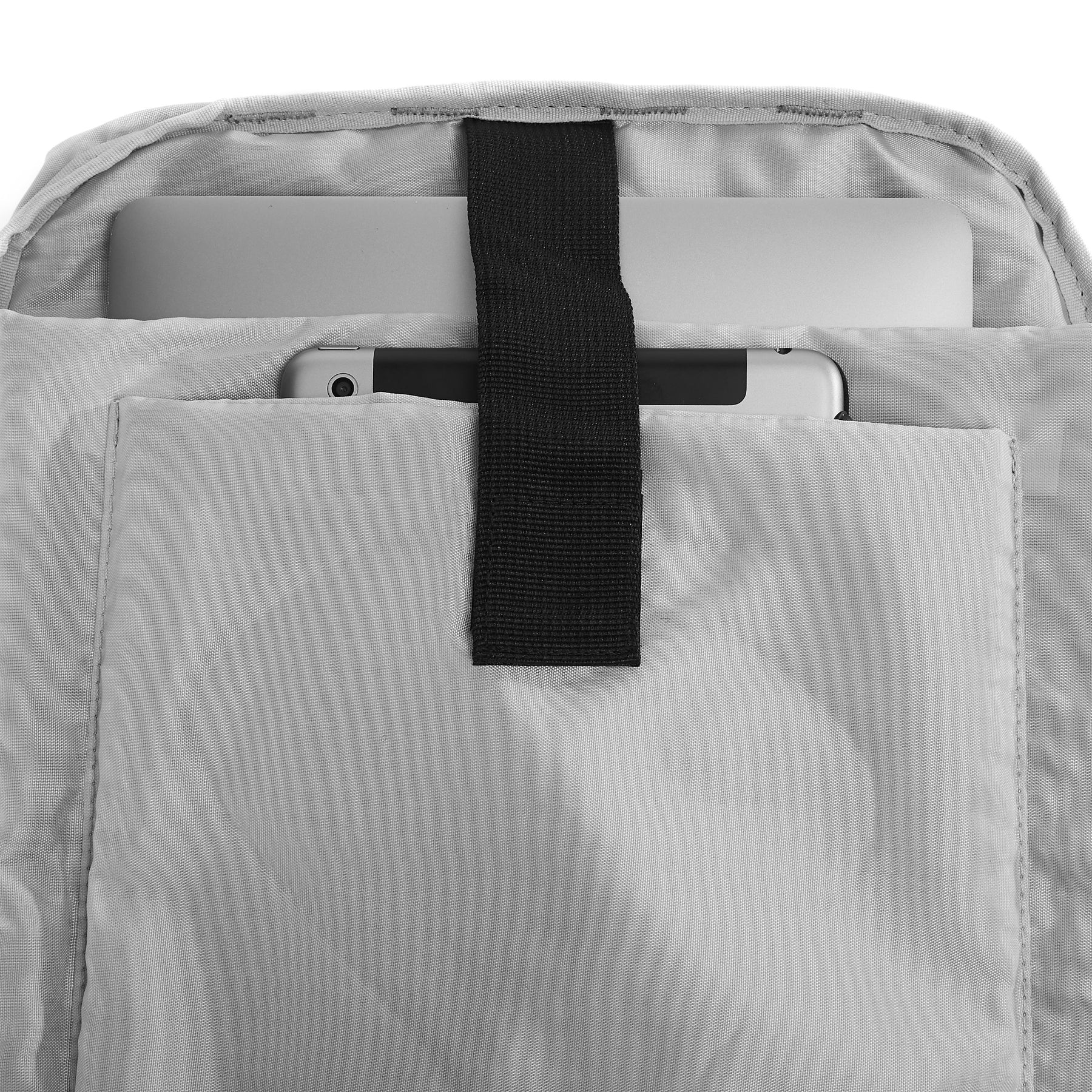 Rolltop Rucksack Fach für Laptop und Tablet