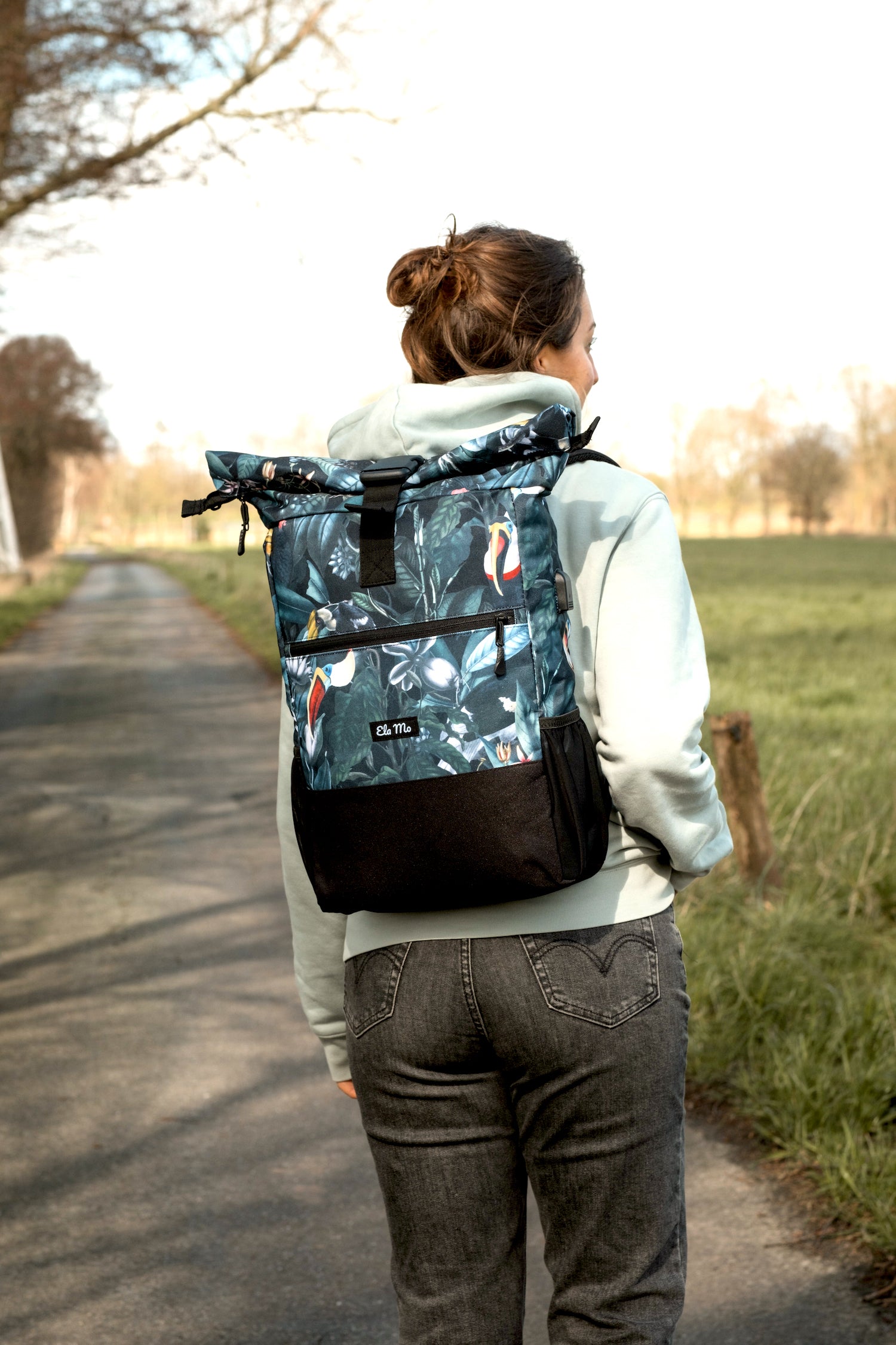 Ela Mo™ Rolltop Rucksack | Neotropic