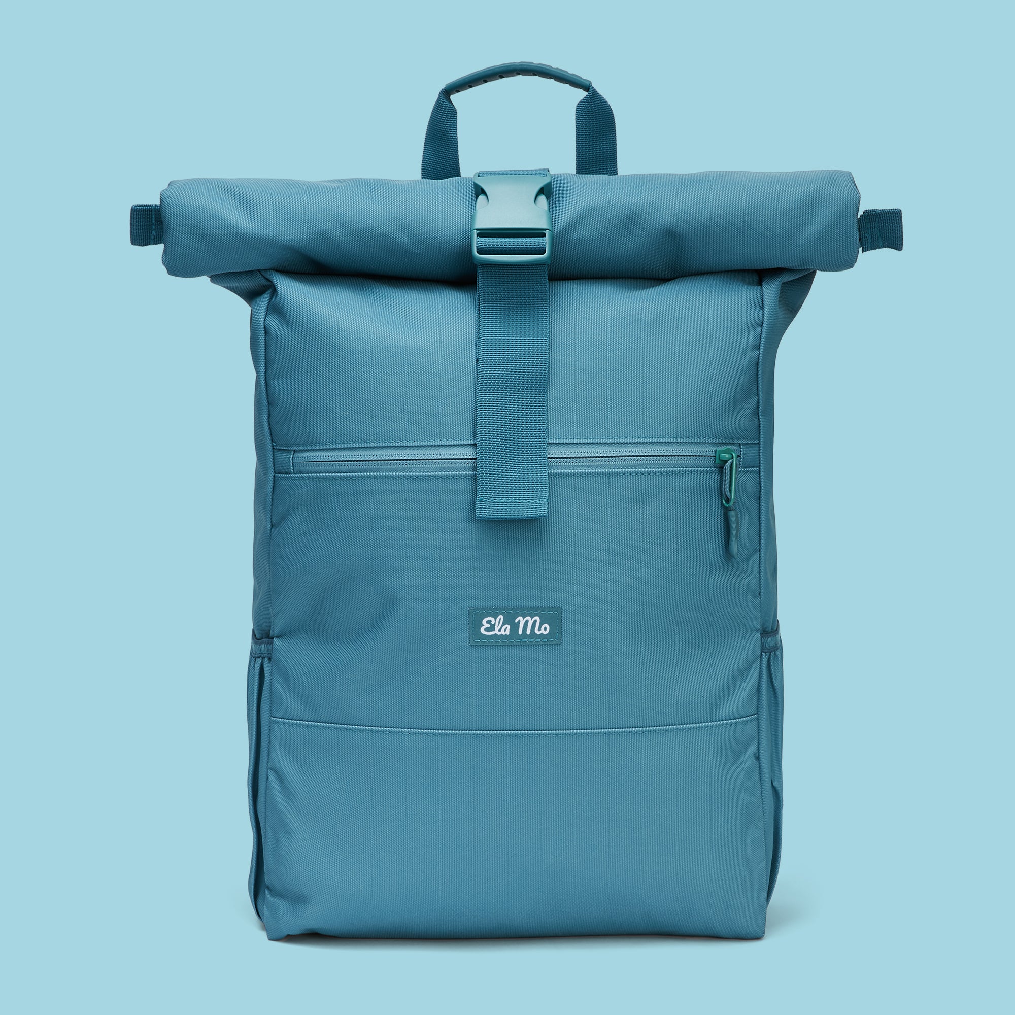 Ela Mo™ Rolltop Rucksack | Petrol