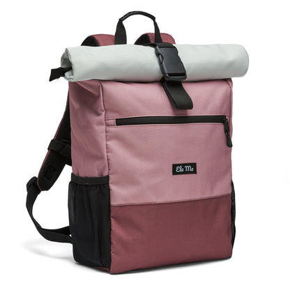 Ela Mo™ Rolltop Rucksack | Strawberry Ceam