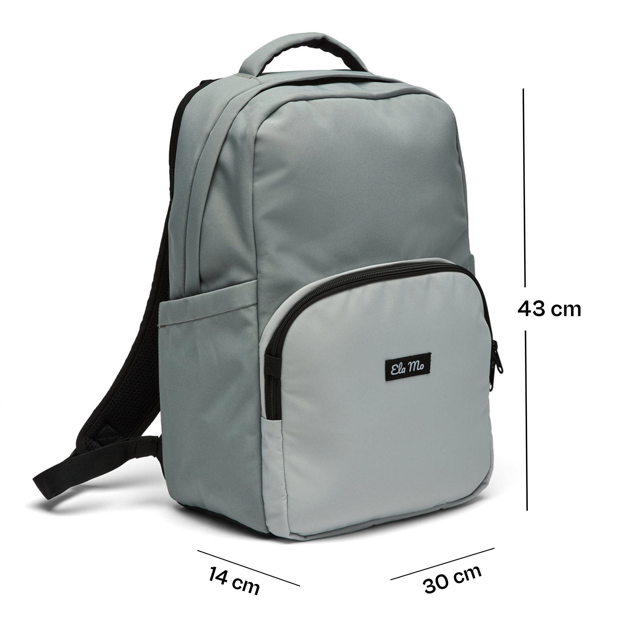 Ela Mo™ Schulrucksack | Mint Grey