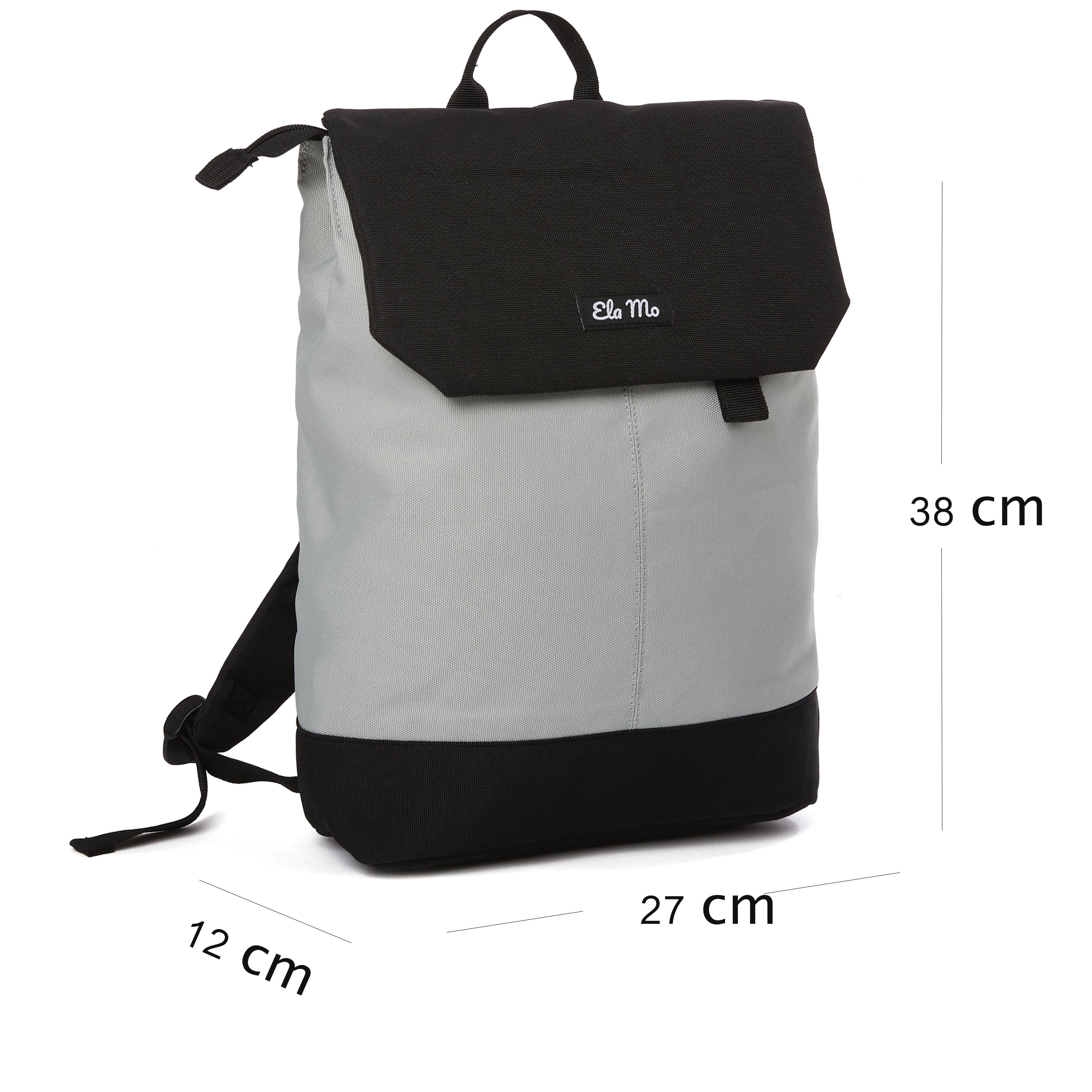 Ela Mo™ Daypack Rucksack | The Grey